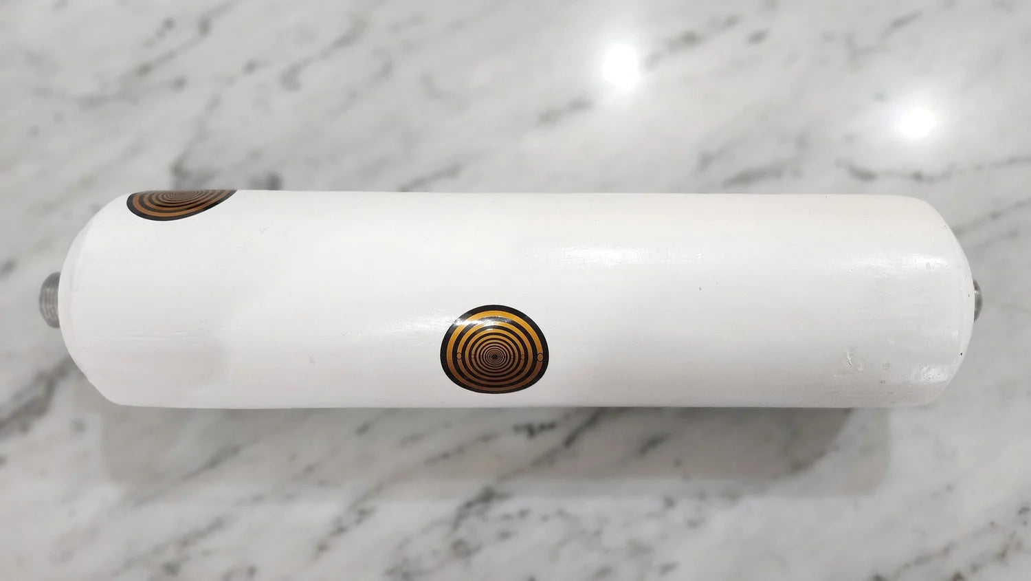 BIOVORTEXER, COHERENT WATER TECHNOLOGY.  Water Filter inset, Traditionally cast with pure copper and silver.