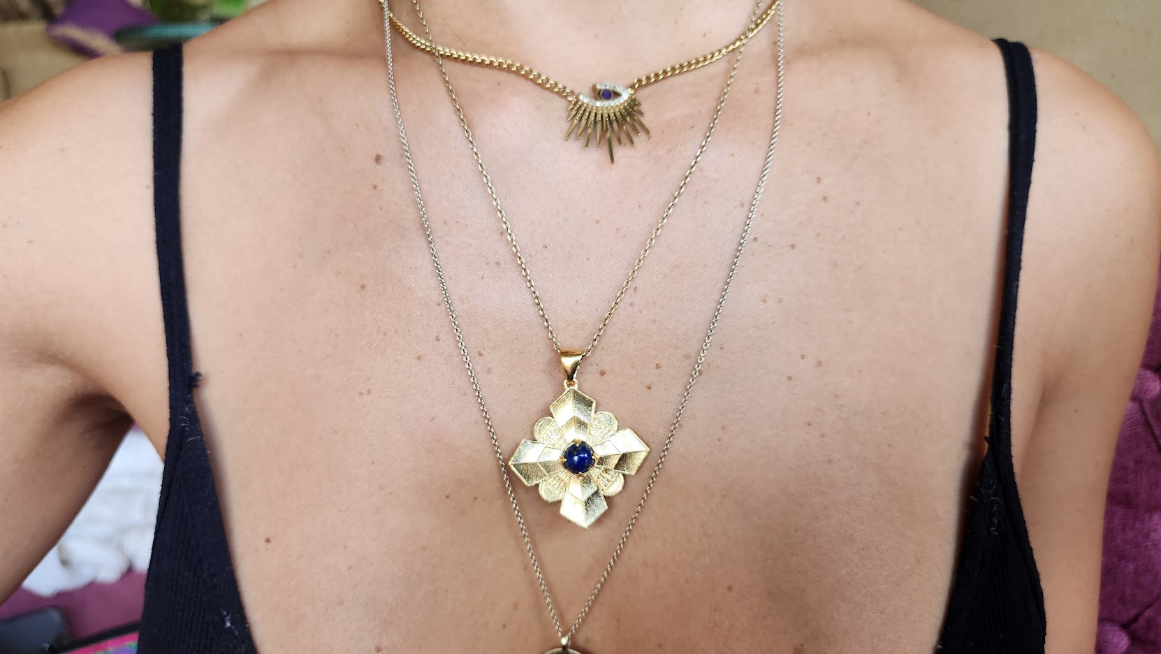 BIO ARC JEWELRY silver gold-plated, handcrafted through traditional casting methods.